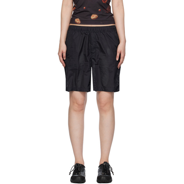  Soulland Black Sander Shorts 