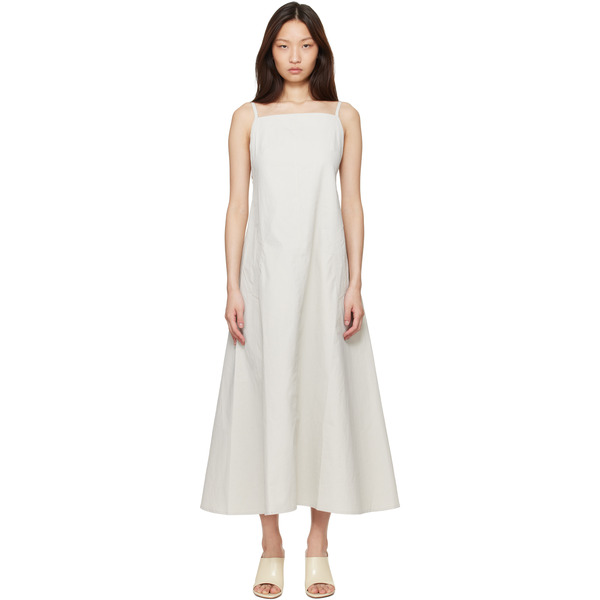  Studio Nicholson Beige Chrono Maxi Dress 