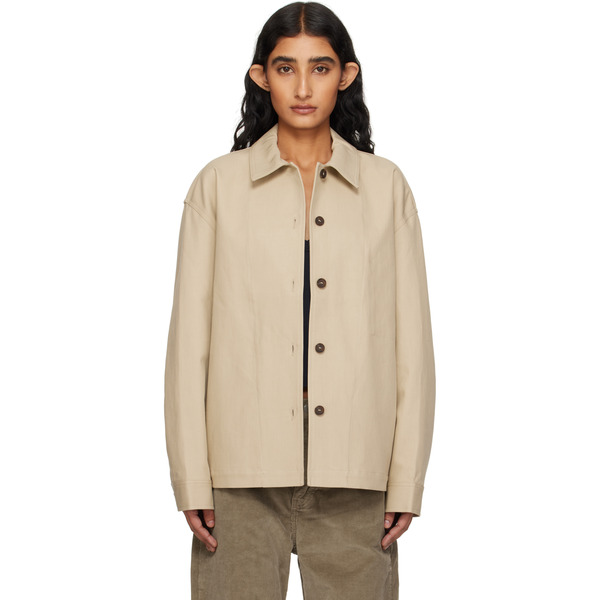  Studio Nicholson Beige Harron Jacket 