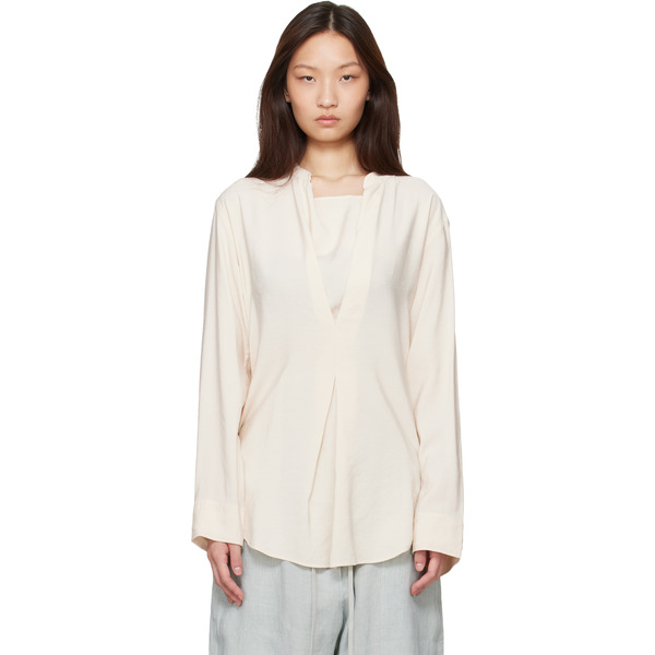  Studio Nicholson Beige Pampa Blouse 