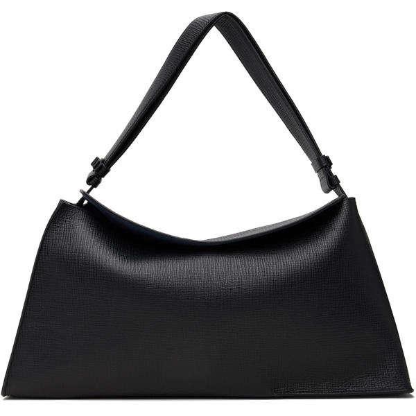  Studio Nicholson Black Shiboru Leather Bag 