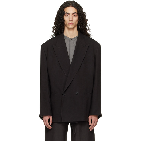  Studio Nicholson Brown Daburu Blazer 