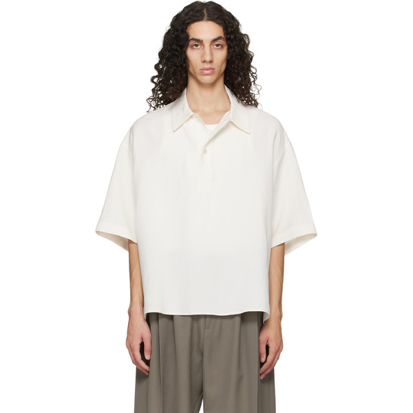  Studio Nicholson Off-white Lemmer Polo 