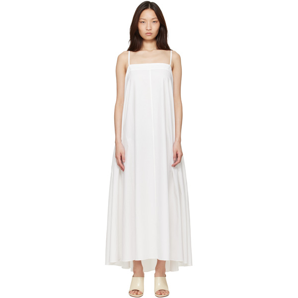  Studio Nicholson White Achille Maxi Dress 