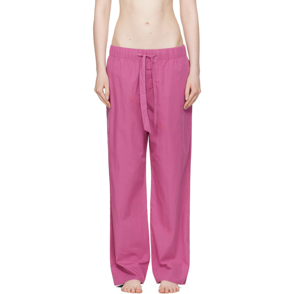  Tekla Purple Poplin Pyjama Pants 