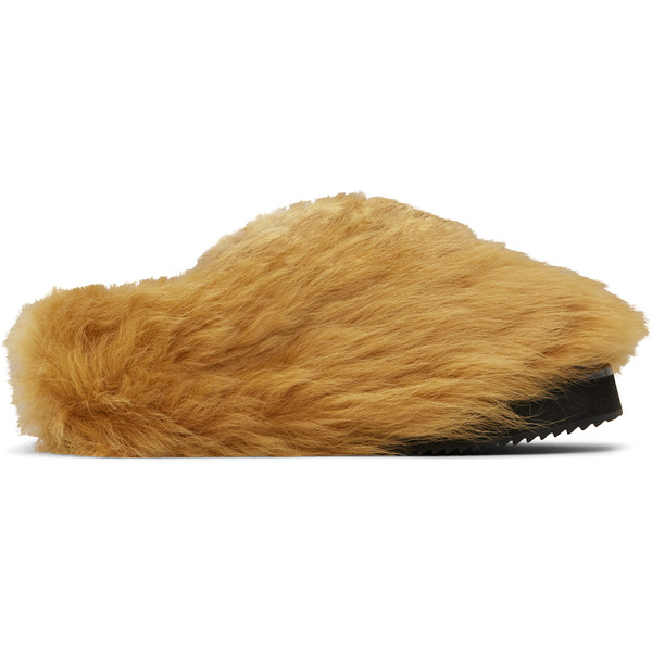  The Attico Tan Mini Robin Sabot Slippers 
