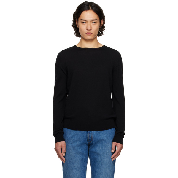  The Row Black Rowley Sweater 