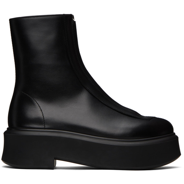  The Row Black Zipped I Boots 