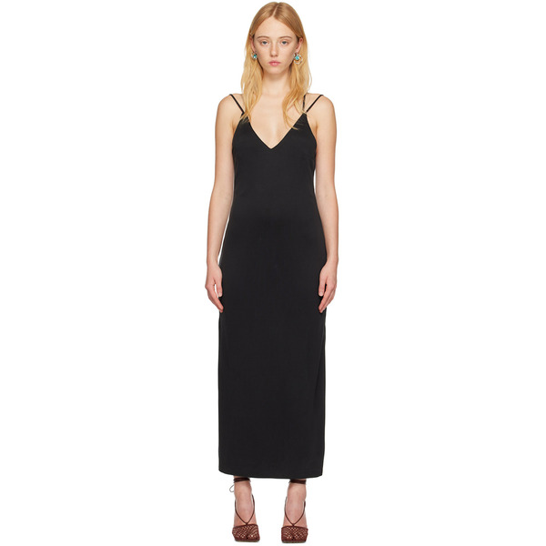  Third Form Black Form Cross Back Midi Dress 