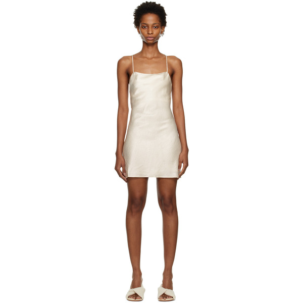  Third Form Off-white Crush Bias Minidress 