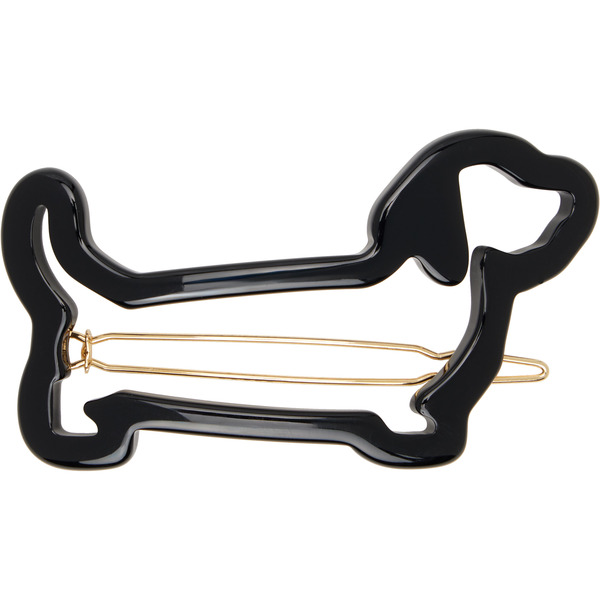  Thom Browne Black Acetate Hector Hair Clip 