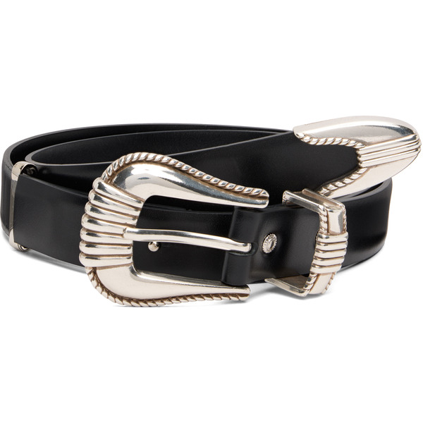  Toga Pulla Black Single Buckle Belt 