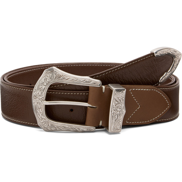  Toga Pulla Brown Buckle Wide Belt 