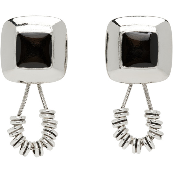  Toga Pulla Stone Beads Pierced Earrings 