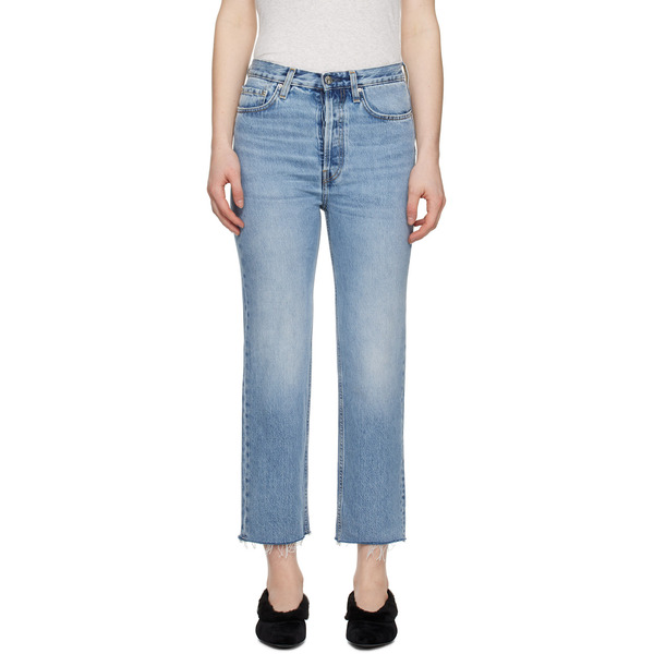  Toteme Blue Classic Cut Jeans 