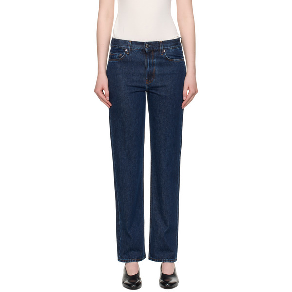  Toteme Indigo Low Straight Jeans 