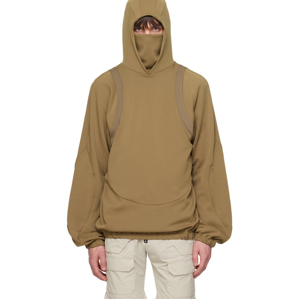  Uncertain Factor Khaki Grude Patrol Hoodie 