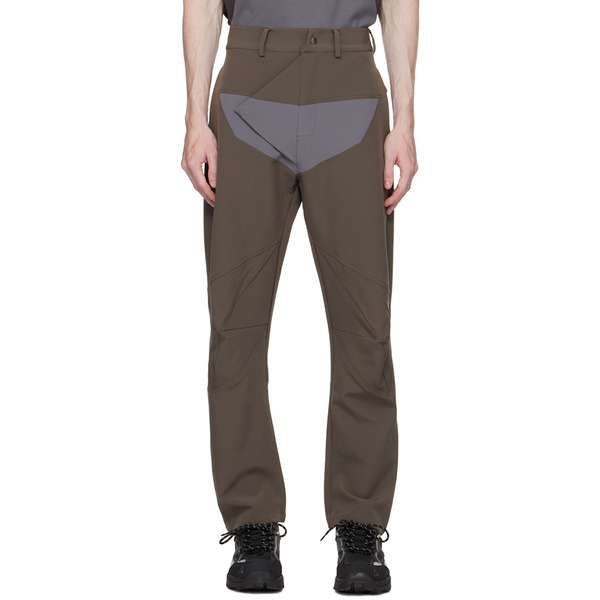  Uncertain Factor Khaki Kicker Trousers 
