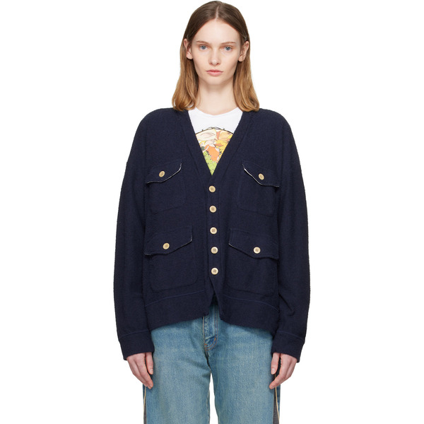  Undercover Navy Up2e4802 Cardigan 