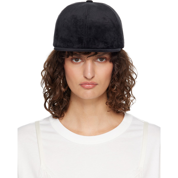  Vaquera Black Equestrian Cap 