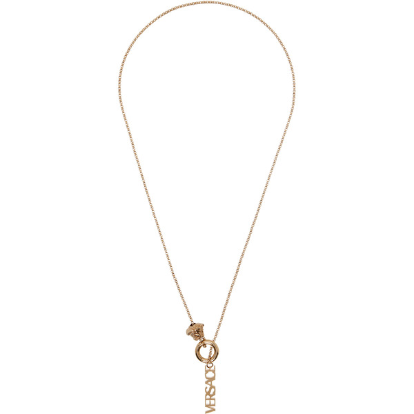  Versace Medusa Toggle Necklace 