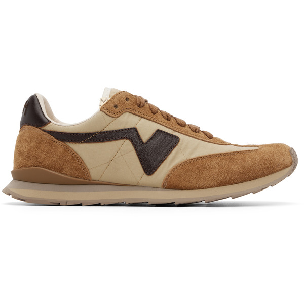  Visvim Beige Fkt Runner Sneakers 