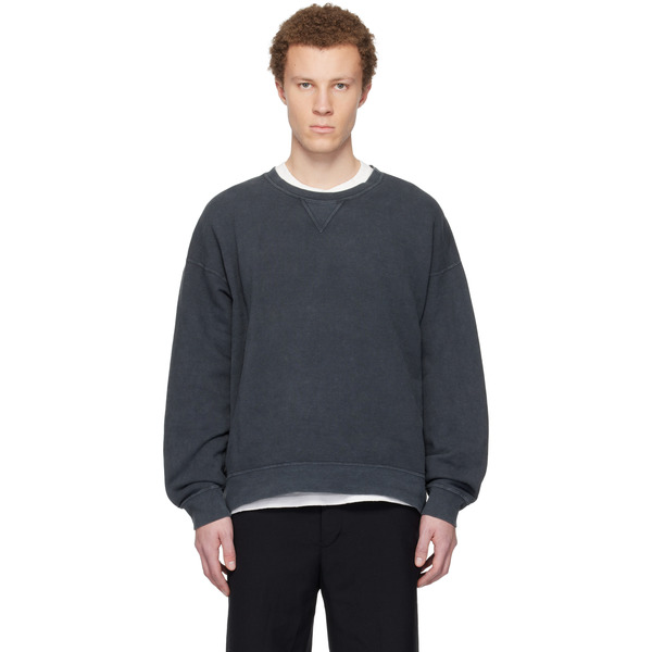  Visvim Black Jumbo Sb L/s Dmgd Sweatshirt 
