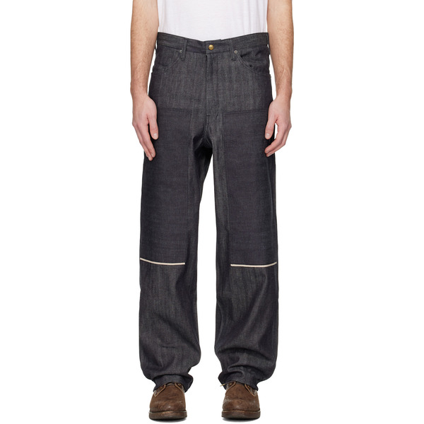  Visvim Navy Carpenter Jeans 