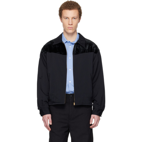  Visvim Navy Mayfield Swing Jacket 