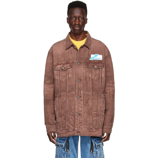 We11done Red Denim Jacket 