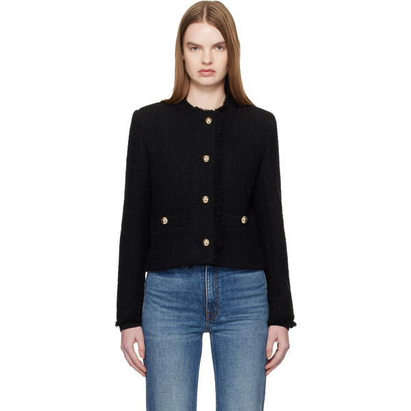  Weekend Max Mara Black Agami Jacket 