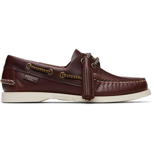  Weekend Max Mara Brown Sebago Edition Dockside 2 Boat Shoes 