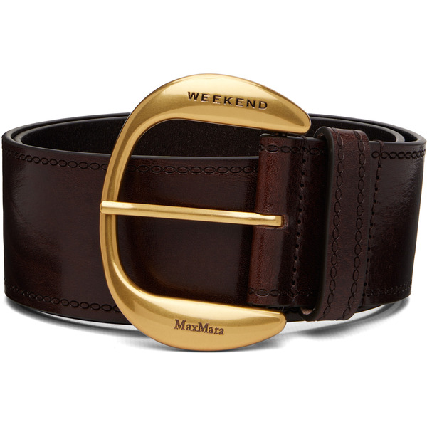  Weekend Max Mara Brown Wkalaccato Belt 