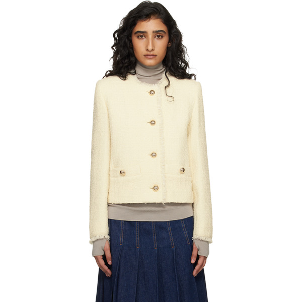  Weekend Max Mara Off-white Wkdagami Jacket 