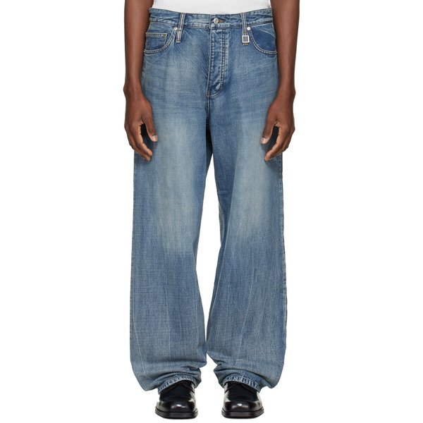  Wooyoungmi Blue Semi-wide Jeans 