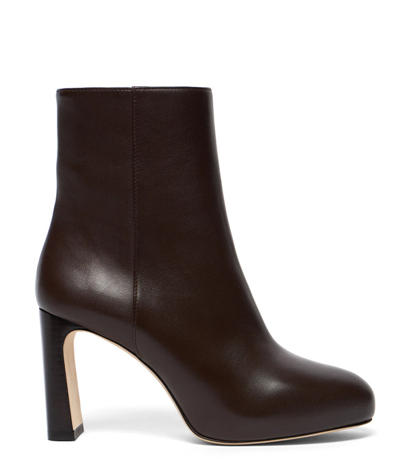  Stuart Weitzman Babette Platform Zip Bootie - Mujer Botas Y Botines Walnut/marron Vino 38 
