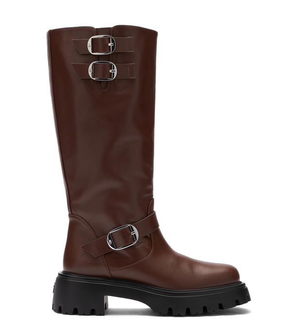  Stuart Weitzman Emerson Moto Boot - Mujer  Avellana 35 