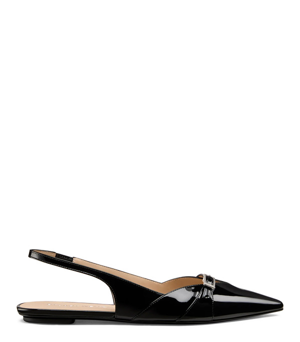  Stuart Weitzman Georgie Slingback - Mujer Slingback Black 40 
