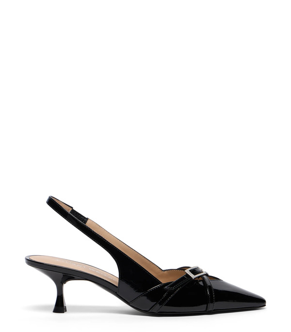  Stuart Weitzman Georgie Slingback 50 - Mujer Slingback Black 39 