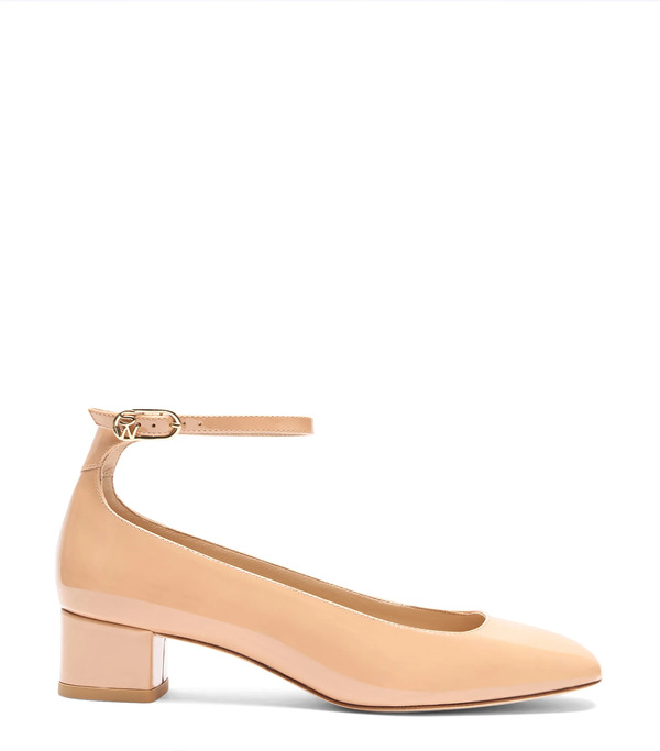  Stuart Weitzman Jane Ankle-strap Pump - Mujer  Adobe 40.5 