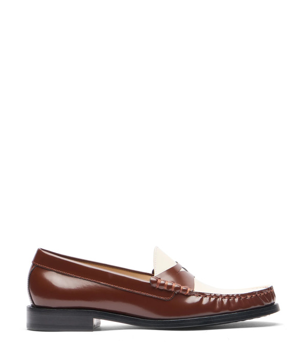  Stuart Weitzman Lottie Loafer - Mujer  Avellana/crema 36.5 