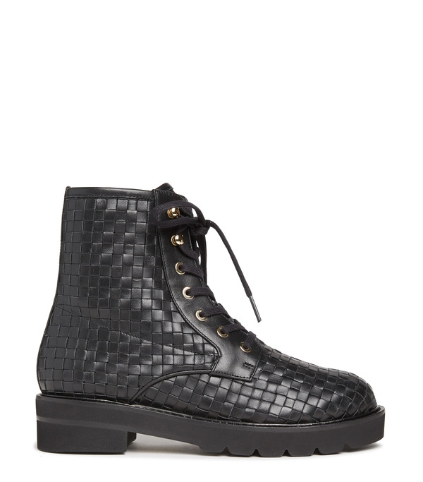  Stuart Weitzman Mila Lift Woven - Mujer  Negro 37 
