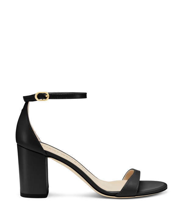  Stuart Weitzman Nudist Block 75 - Mujer  Black 40.5 