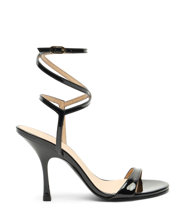  Stuart Weitzman Nudist Wrap 100 - Mujer  Black 41 