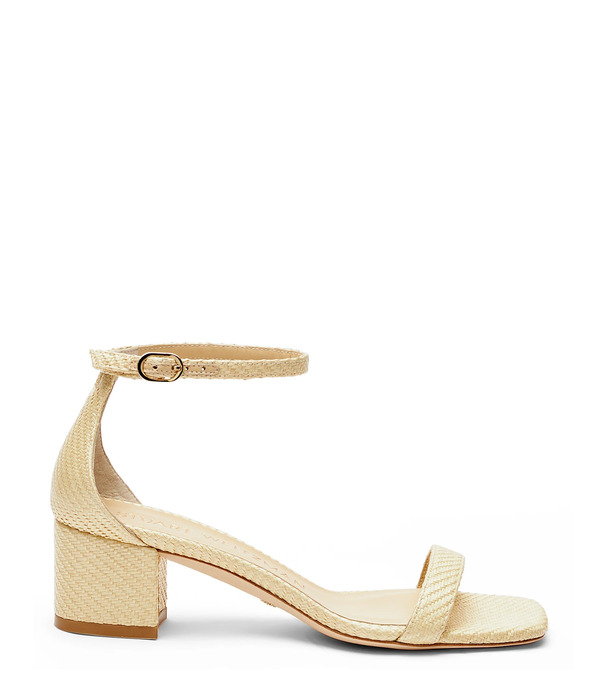  Stuart Weitzman Simplecurve 50 Sandal - Mujer  Beige 36.5 
