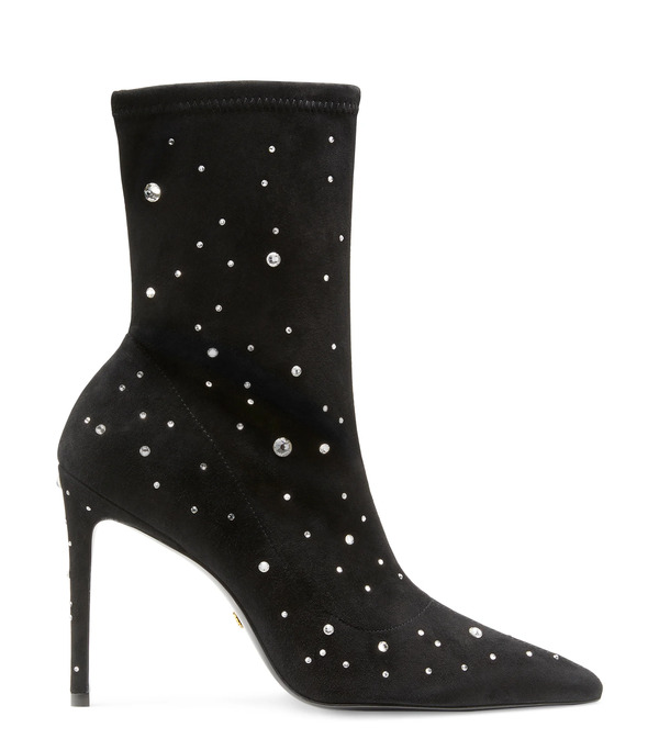  Stuart Weitzman Stuart Cosmic 100 Bootie - Mujer  Negro 36 