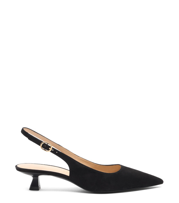  Stuart Weitzman Stuart Sculpt Slingback 35 - Mujer Slingback Black 37.5 