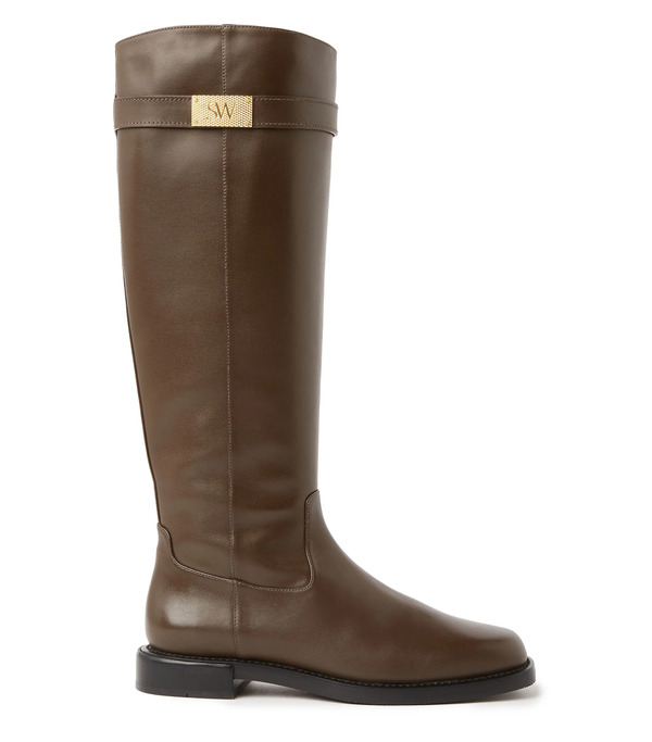  Stuart Weitzman Sw Buckle Boot - Mujer  Nuez 36.5 