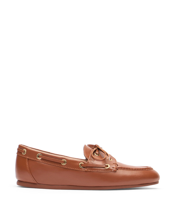  Stuart Weitzman Tinsley Moccasin - Mujer  Luxe Saddle 40 