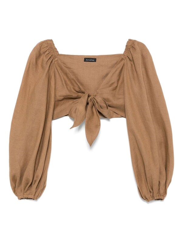  Actualee Actualee Linen Top 